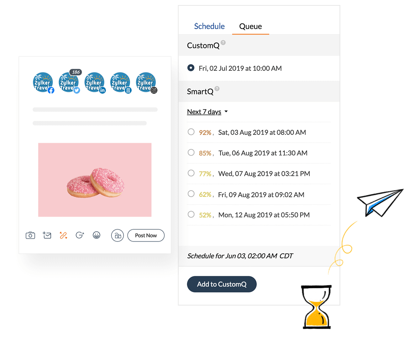 Social Media Management Tools Zoho Social Go Biz IT Zoho Partner